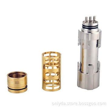 Dreadnaut 26650 mod, stainless steel + copper, 26650 dry battery
